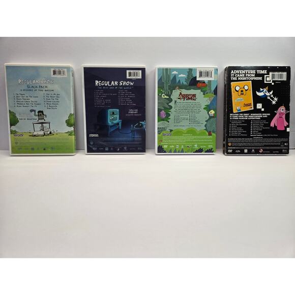Cartoon Network Adventure Time & Rgular Show DVD Bundle- Lot - Picture 2 of 2